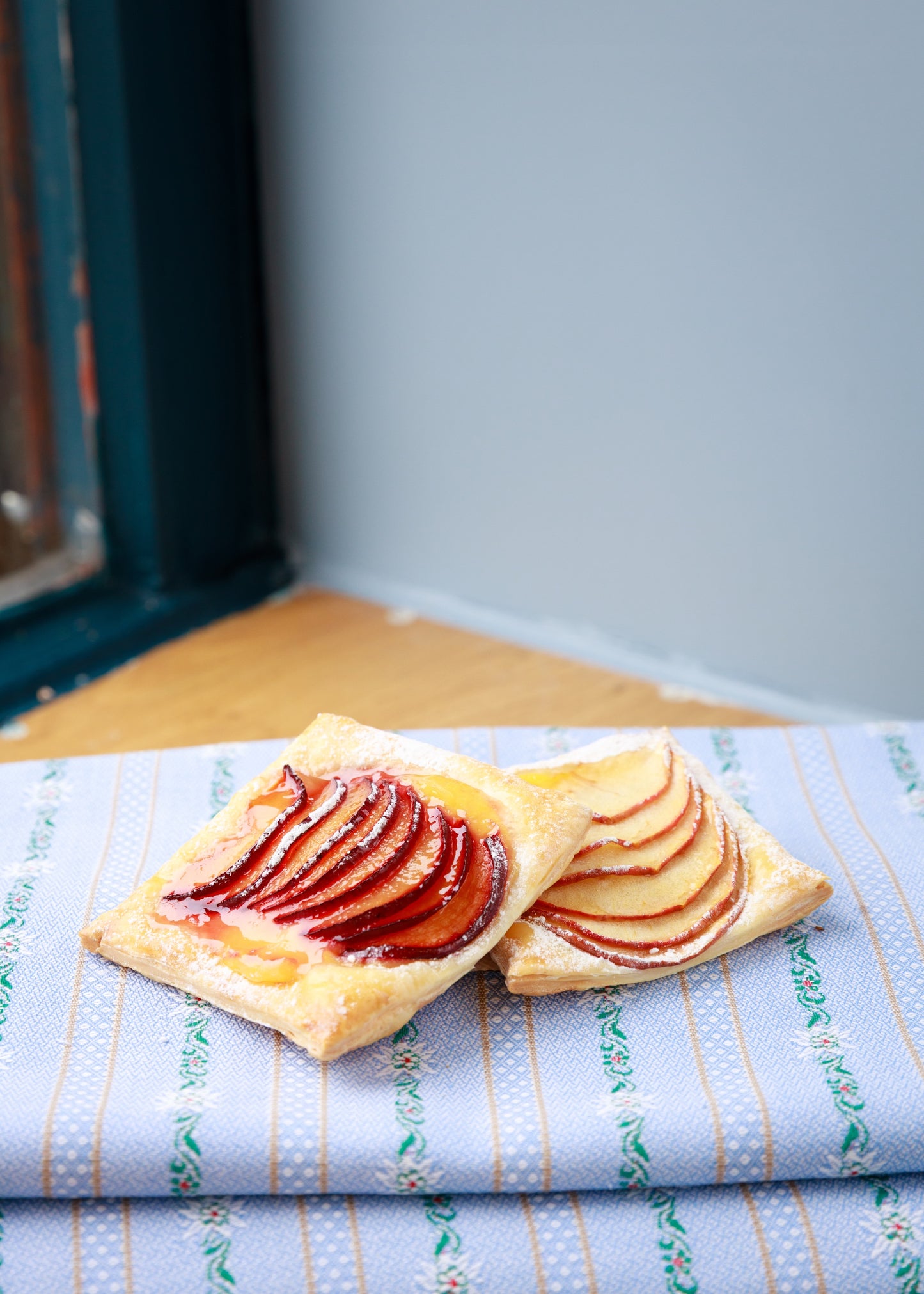 Fruit Puff Pastry Slice